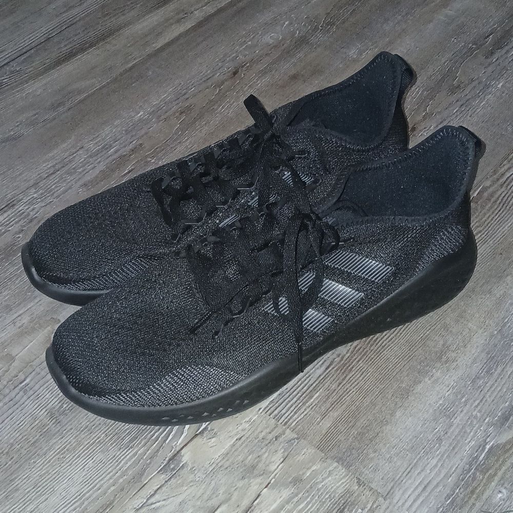 Adidas Bounce Sneakers black Sz 11.5 NWOT